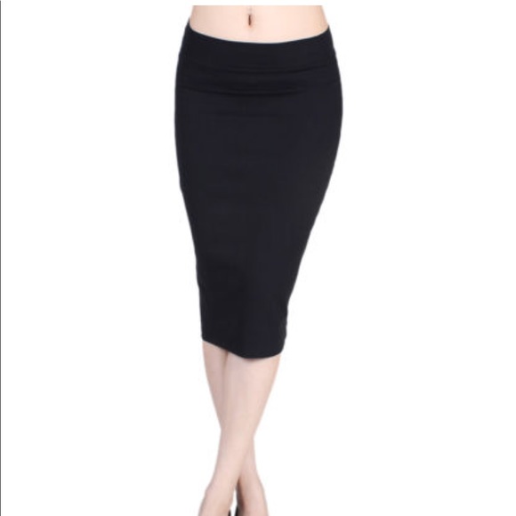 COPY - BCX BODYCON PENCIL SKIRT - Picture 1 of 7